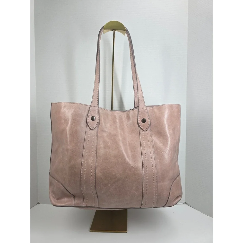 Frye Melissa Shopper Mushroom Leather Tote Bag DB181 NEW